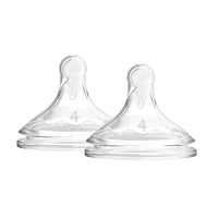 Dr. Brown's Options+ Baby Bottle Teats Level 4 Wide Neck 9+ months Pack of 2 - Miu Mau Collectibles