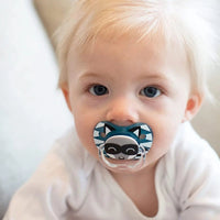 Dr. Brown's Prevent Soothers Animal Faces 0 - 6 months Assorted - Blue - Miu Mau Collectibles