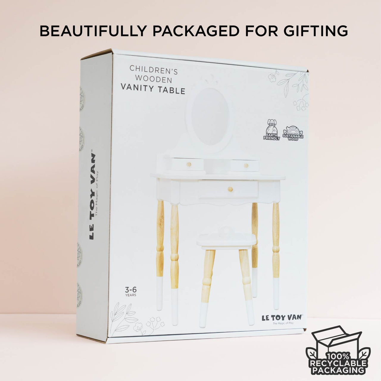 Dressing - up Vanity Table & Stool - Miu Mau Collectibles