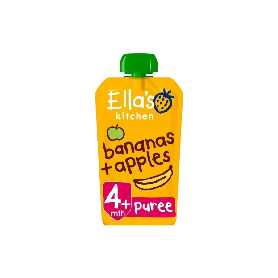 Ella's Kitchen Bananas & Apples 4+ months 120g - Miu Mau Collectibles