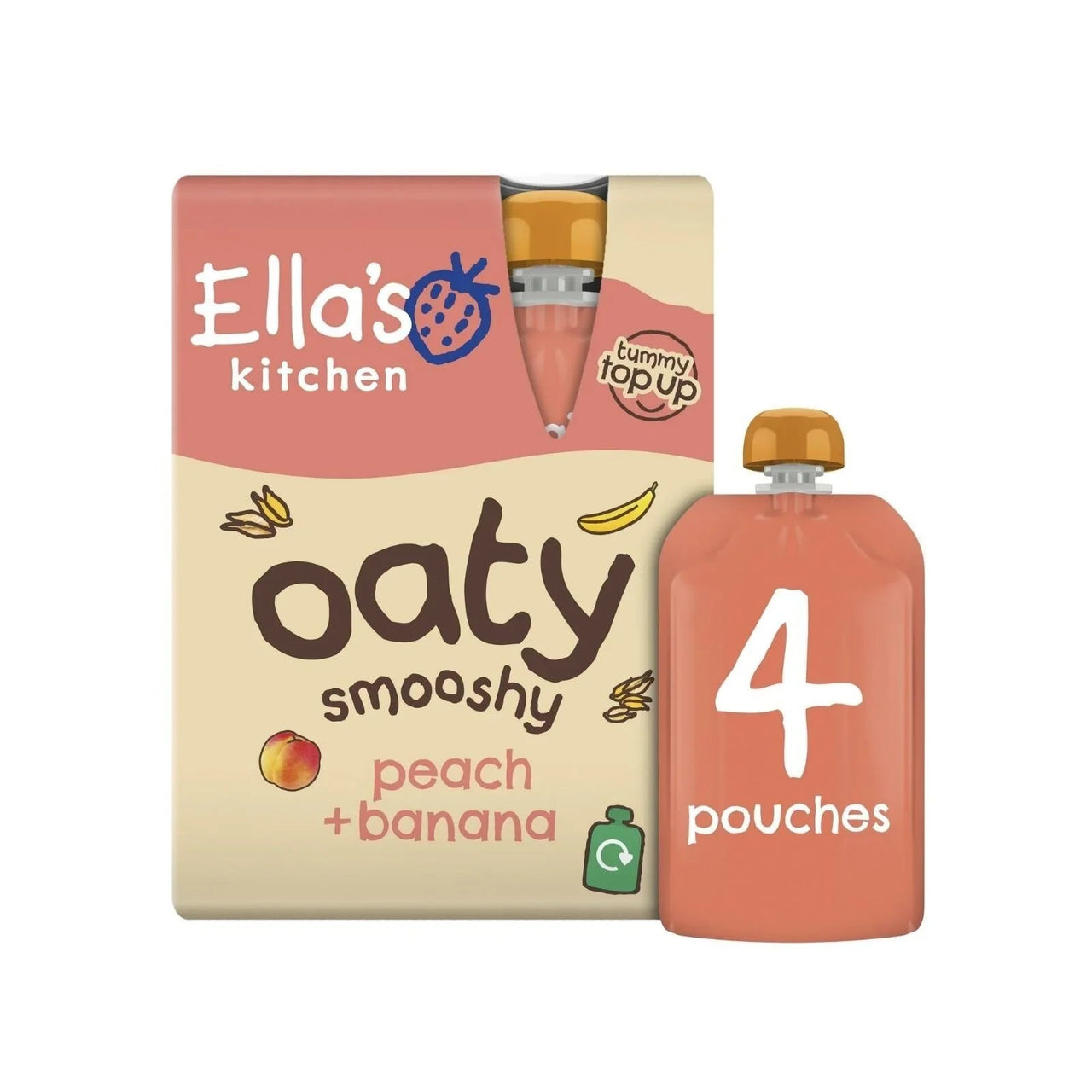 Ella's Kitchen Berry Oaty Smooshy 12+ months 360g (4x90g) - Miu Mau Collectibles