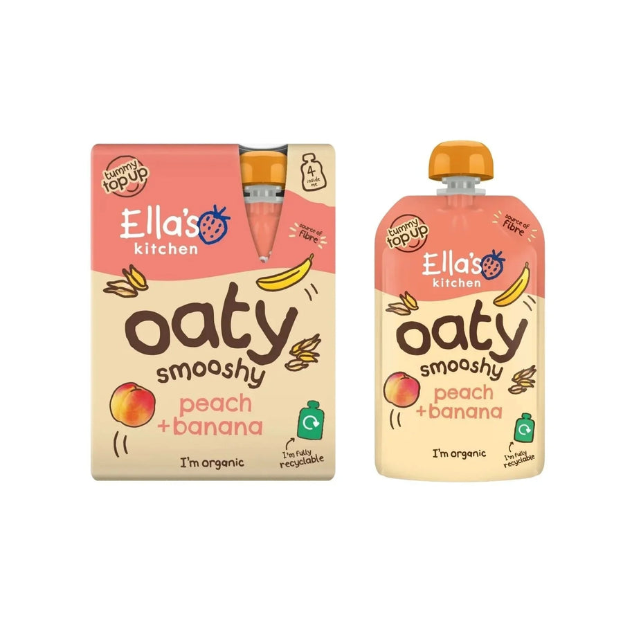 Ella's Kitchen Berry Oaty Smooshy 12+ months 360g (4x90g) - Miu Mau Collectibles