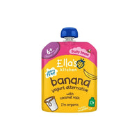 Ella's Kitchen Dairy Free Banana Yogurt Pouch 6+ months 90g - Miu Mau Collectibles