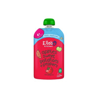 Ella's Kitchen Organic Apples Sweet Potatoes & Peppers Baby Pouch 4+ months 120g - Miu Mau Collectibles