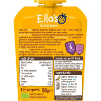 Ella's Kitchen Organic Banana Baby Brekkie Baby Food Breakfast Pouch 6+ months 100g - Miu Mau Collectibles