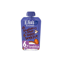 Ella's Kitchen Organic Blueberry & Pear Baby Brekkie Pouch 6+ months 100g - Miu Mau Collectibles