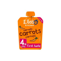 Ella's Kitchen Organic Carrots First Taste Baby Food Pouch 4+ months 70g - Miu Mau Baby & Kids Store