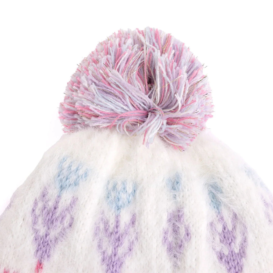 Fonem Girl Beanie - Ecru - Miu Mau Collectibles