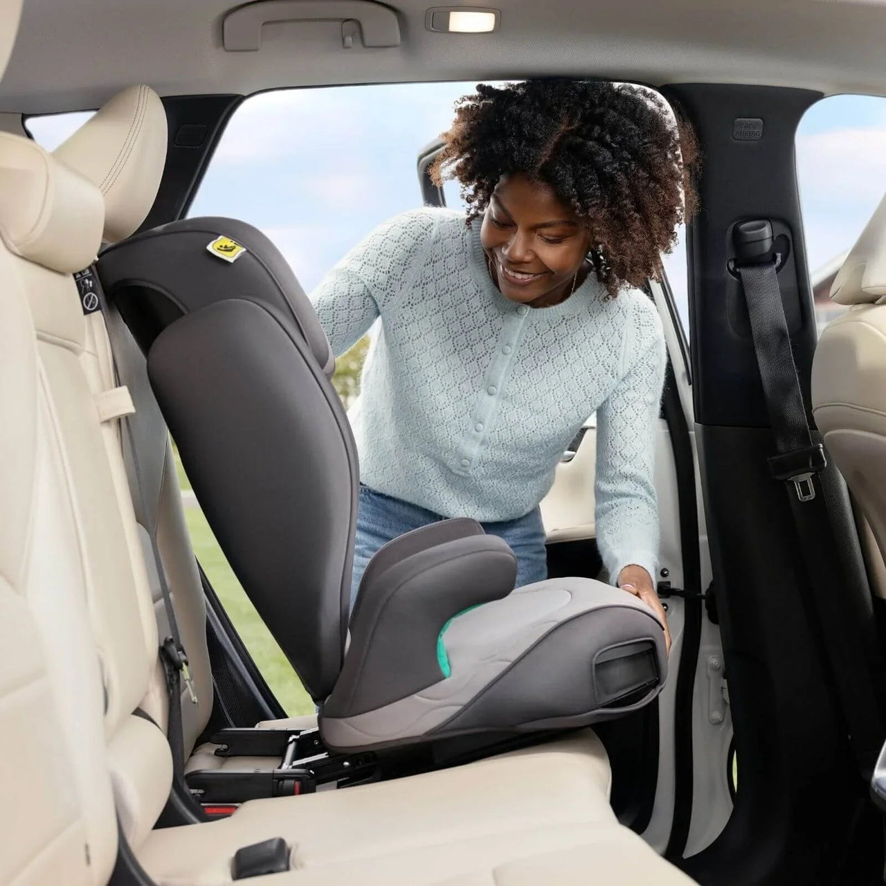 Graco Affix i - Size R129 ISOFIX Highback Booster Car Seat - Midnight - Miu Mau Collectibles