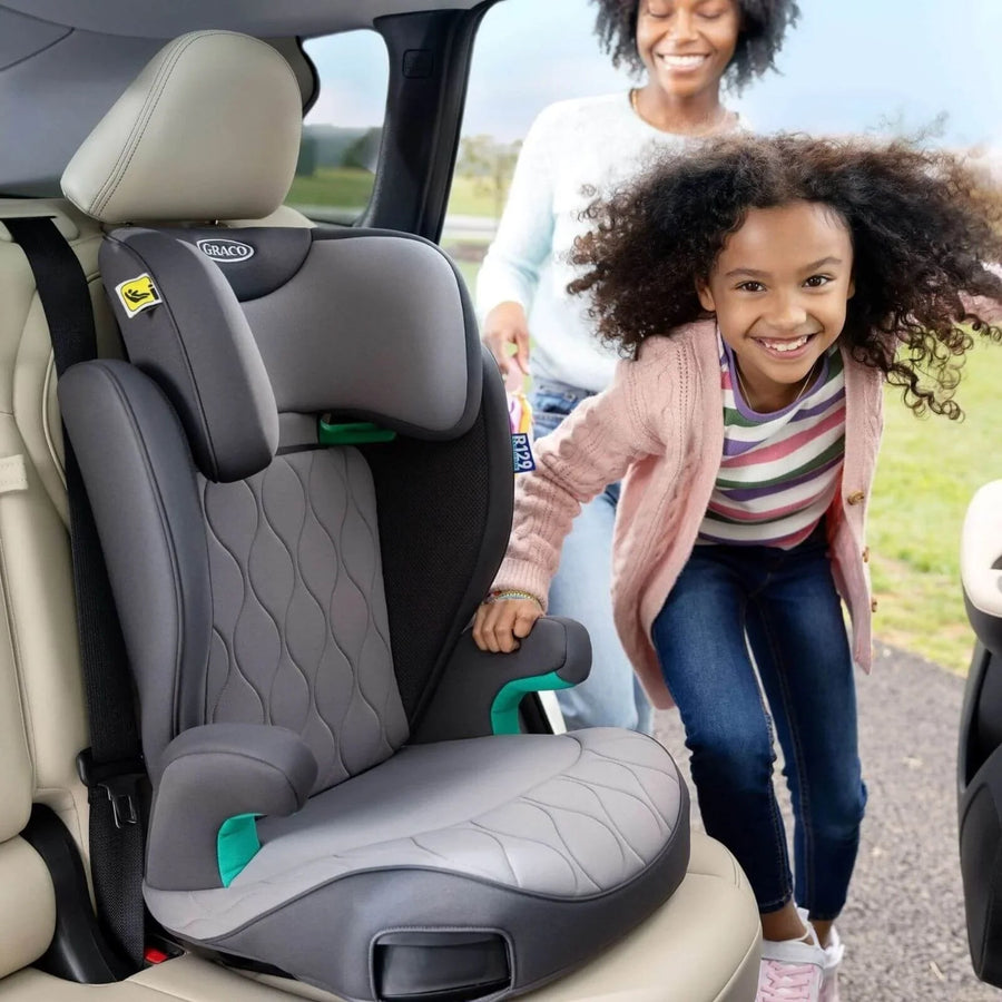 Graco Affix i - Size R129 ISOFIX Highback Booster Car Seat - Midnight - Miu Mau Collectibles