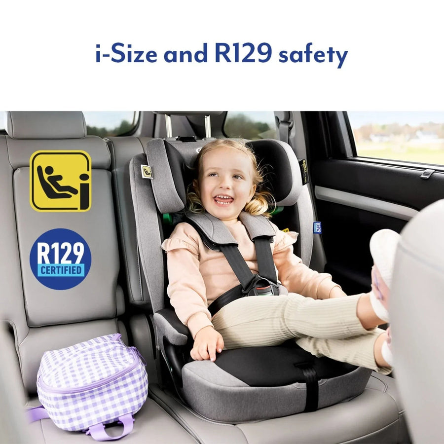 Graco Energi i - Size R129 2 - in - 1 Harness Booster Seat - Meteor - Miu Mau Collectibles