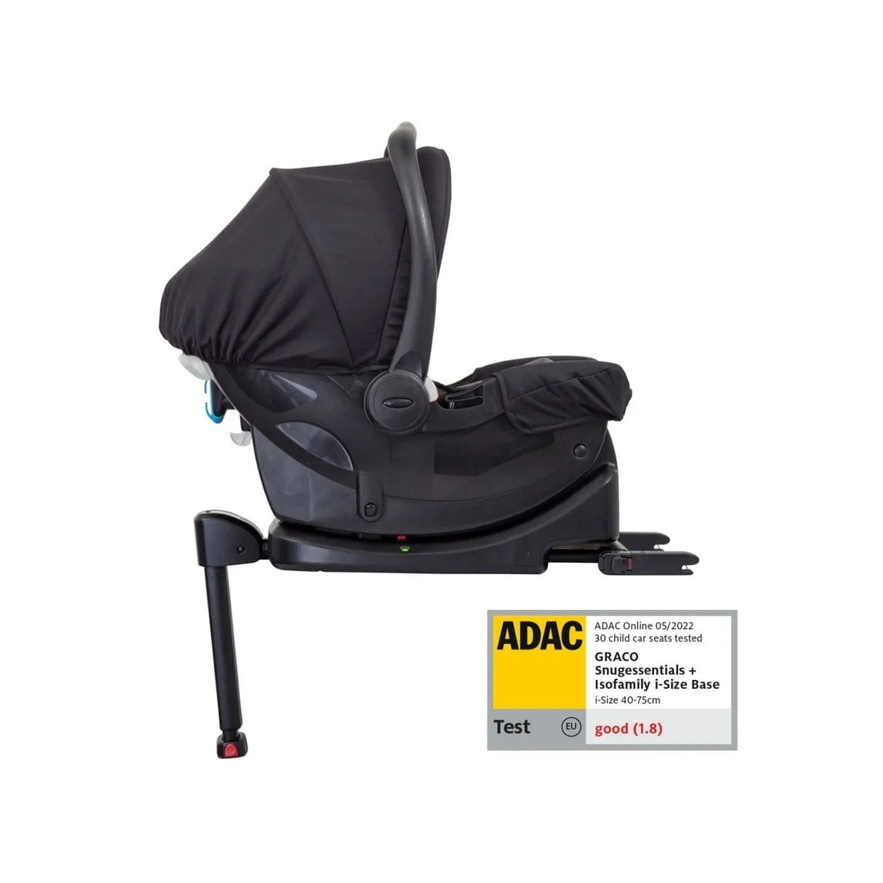 Graco SnugEssentials i - Size R129 Infant Car Seat - Midnight Black - Miu Mau Collectibles