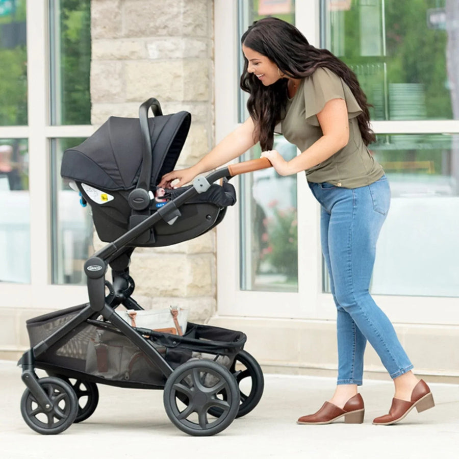 Graco SnugEssentials i - Size R129 Infant Car Seat - Midnight Black - Miu Mau Collectibles