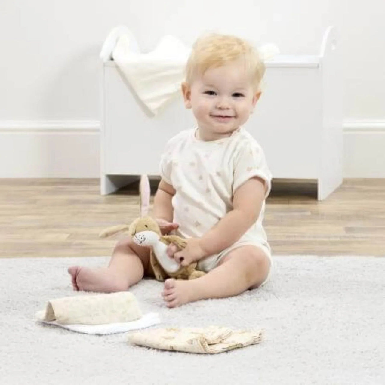 Guess How Much I Love You Soft Toy and Muslin Gift Set - Miu Mau Collectibles