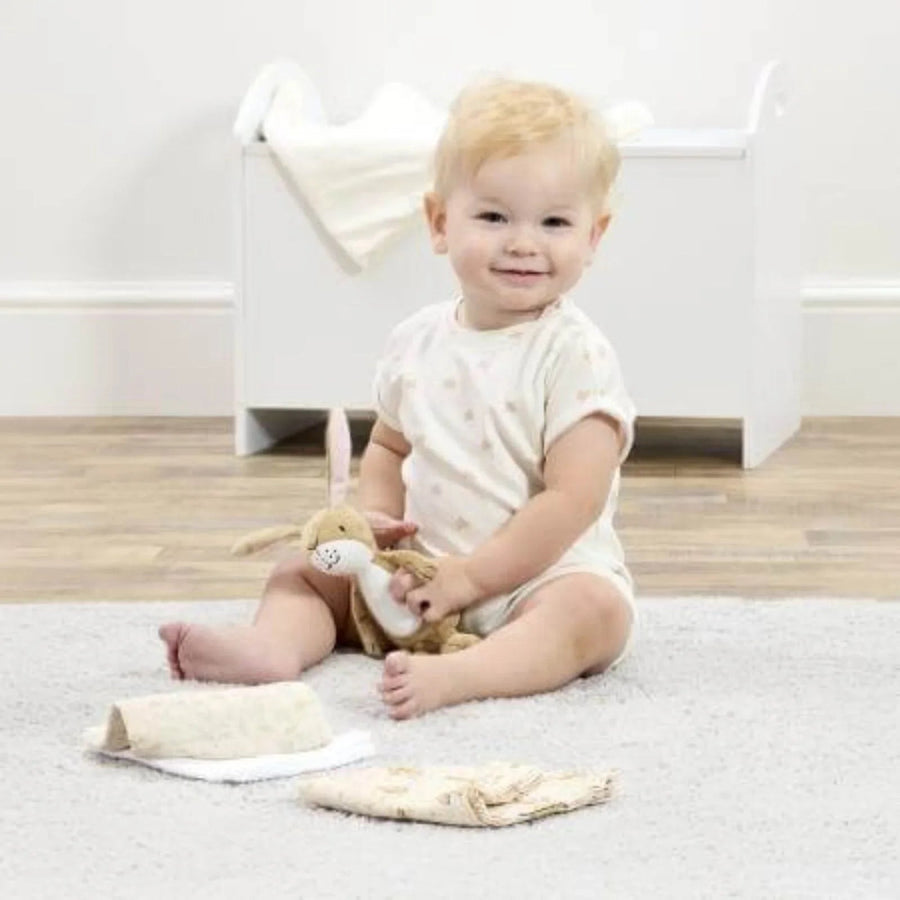 Guess How Much I Love You Soft Toy and Muslin Gift Set - Miu Mau Collectibles