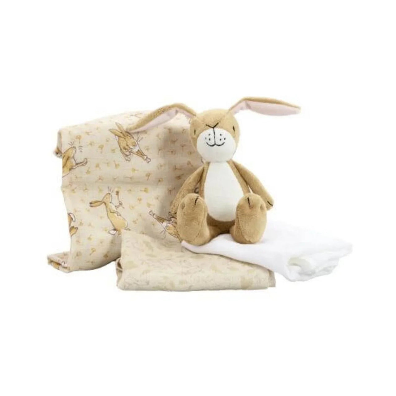 Guess How Much I Love You Soft Toy and Muslin Gift Set - Miu Mau Collectibles