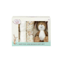 Guess How Much I Love You Soft Toy and Muslin Gift Set - Miu Mau Collectibles