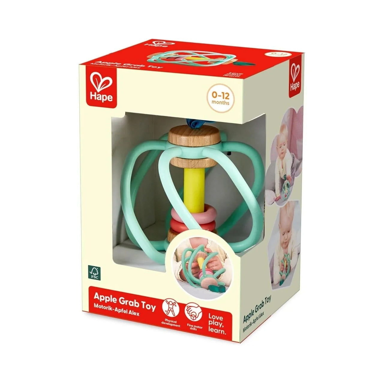 Hape Apple Grab Toy - Miu Mau Collectibles