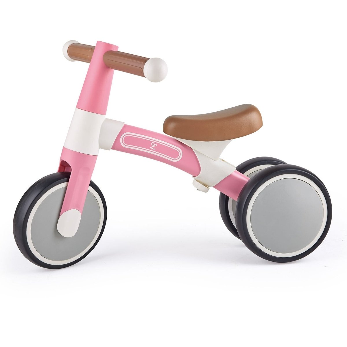 Hape First Ride Toddler Balance Bike, Pink - Miu Mau Collectibles