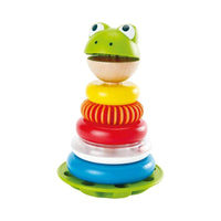 Hape Mr Frog Stacking Rings - Miu Mau Collectibles