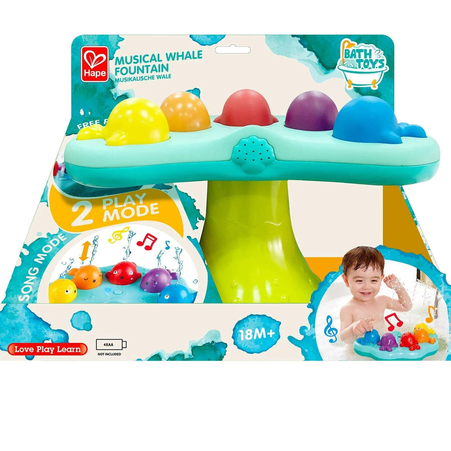 Hape Musical Whale Fountain - Miu Mau Collectibles