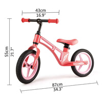Hape New Explorer Kids Balance Bike, Pink - Miu Mau Collectibles