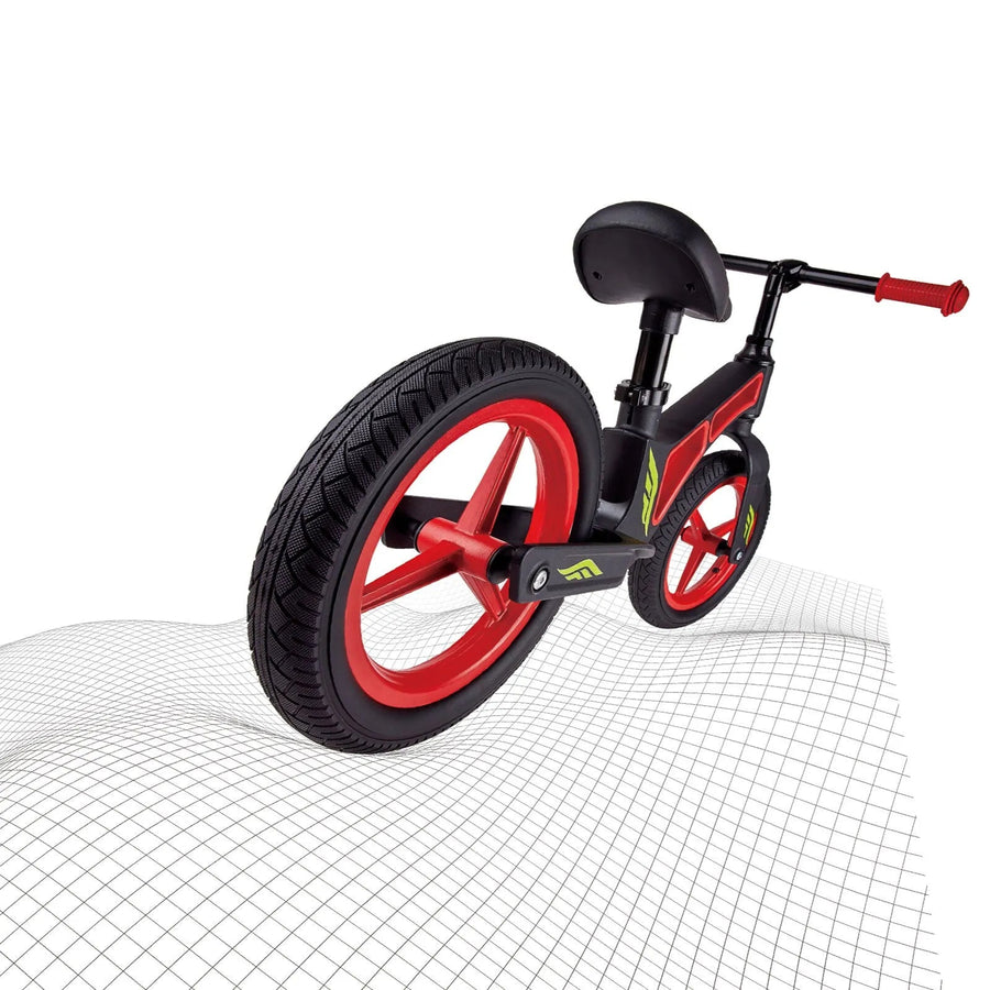 Hape New Explorer Kids Balance Bike, Red - Miu Mau Collectibles