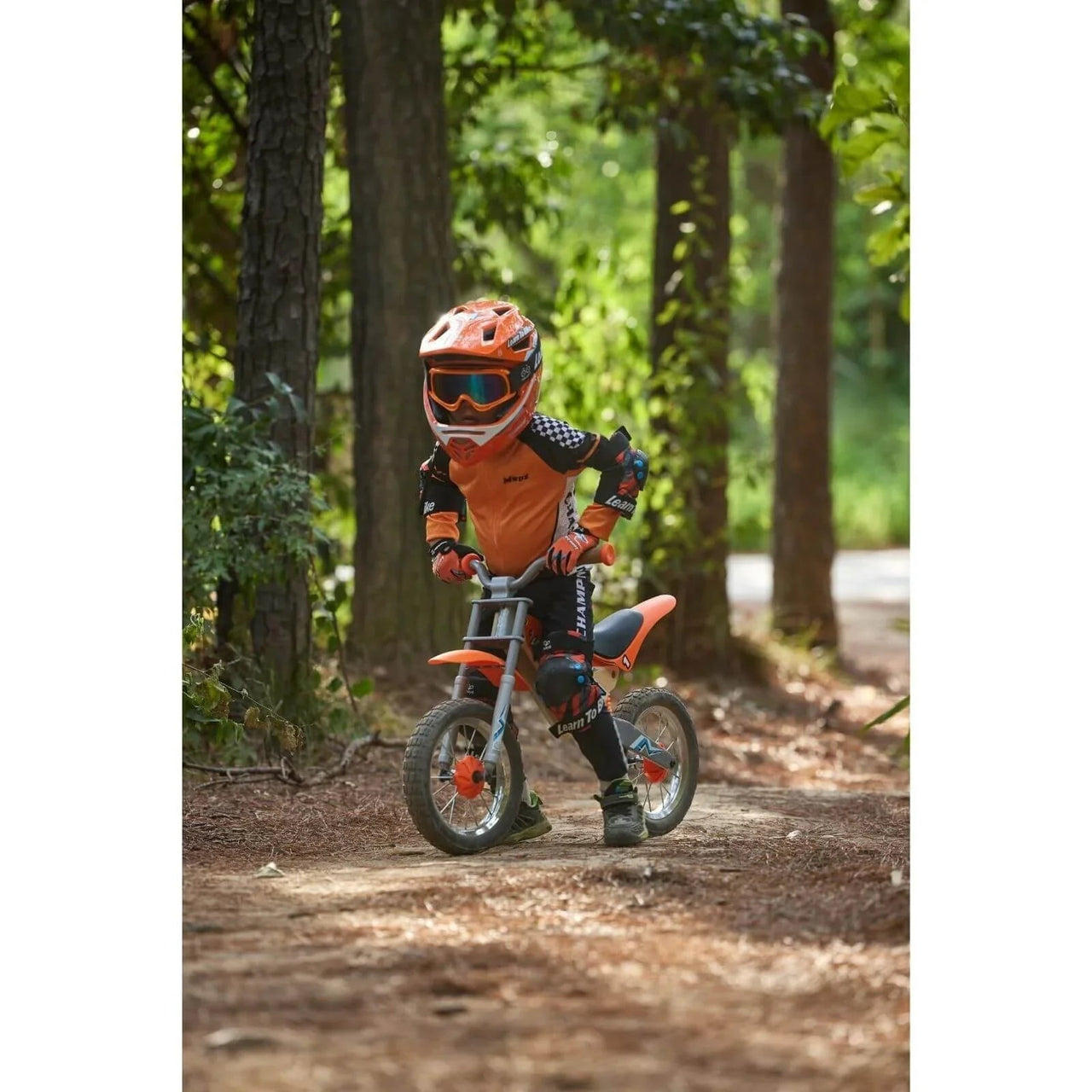 Hape Off Road Kids Balance Bike - Orange - Miu Mau Collectibles