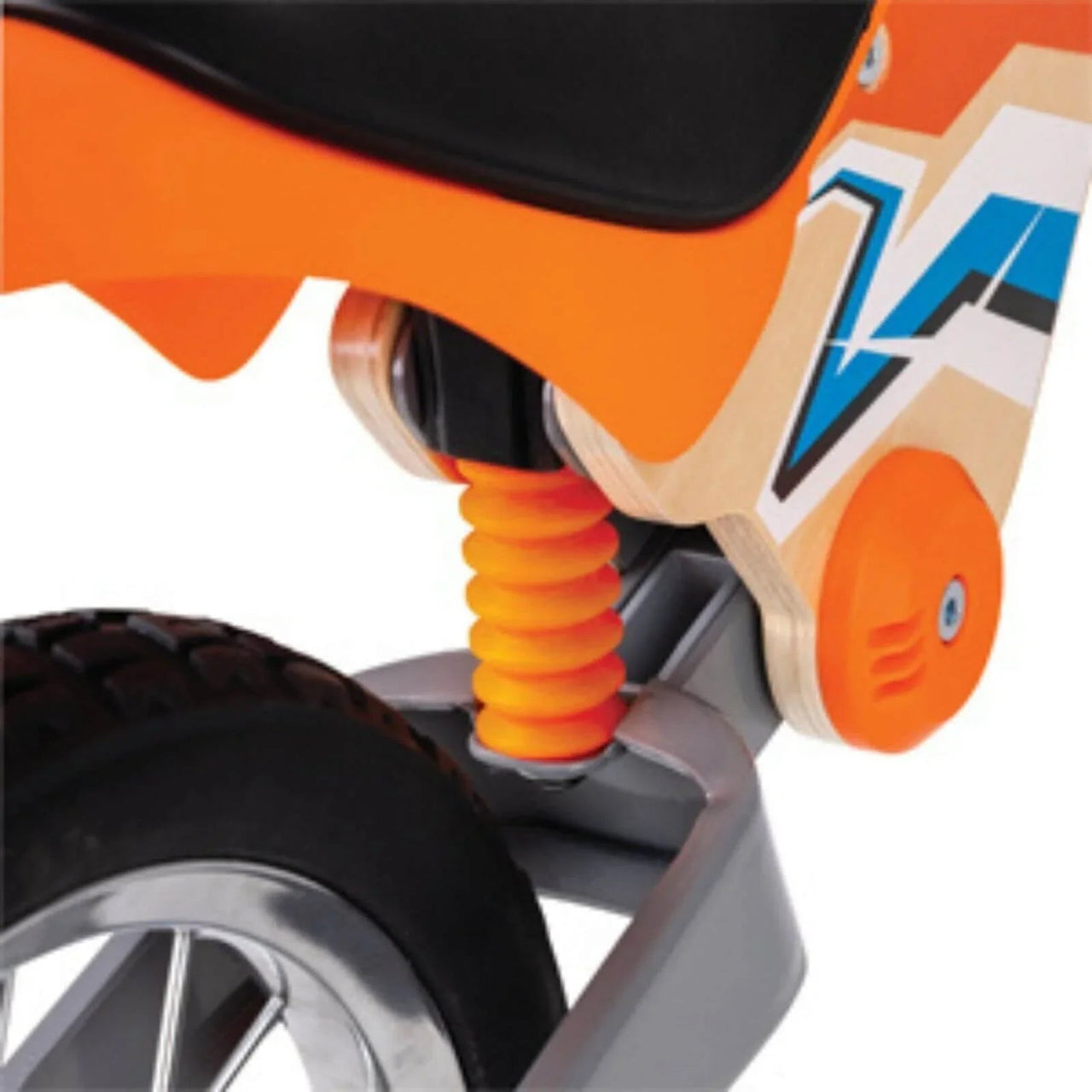Hape Off Road Kids Balance Bike - Orange - Miu Mau Collectibles