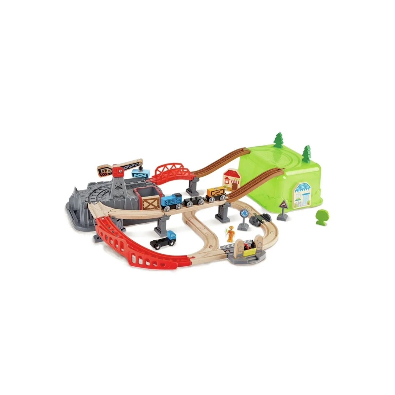 Hape Railway Bucket Builder Set - Miu Mau Collectibles