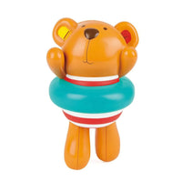 Hape Swimmer Teddy Wind - Up Toy - Miu Mau Collectibles
