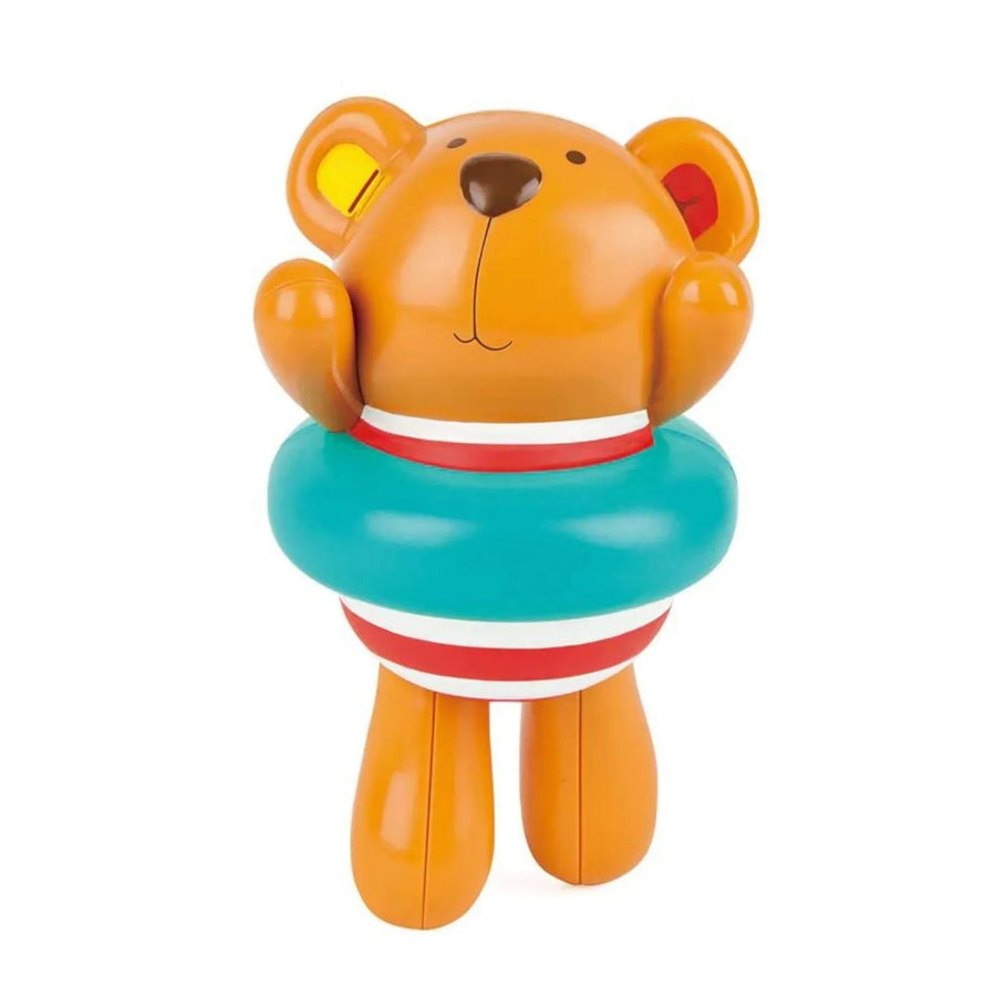 Hape Swimmer Teddy Wind - Up Toy - Miu Mau Collectibles