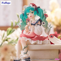 Hatsune Miku Noodle Stopper PVC Statue Flower Fairy Anemone 14 cm - Miu Mau Collectibles