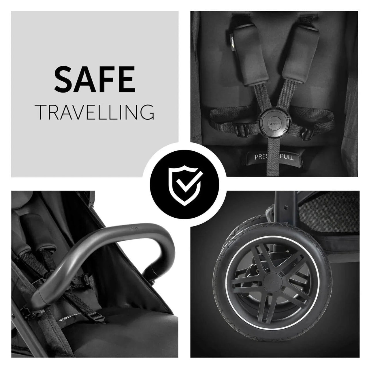 Hauck Rapid 4D Pushchair - Rose - Miu Mau Collectibles