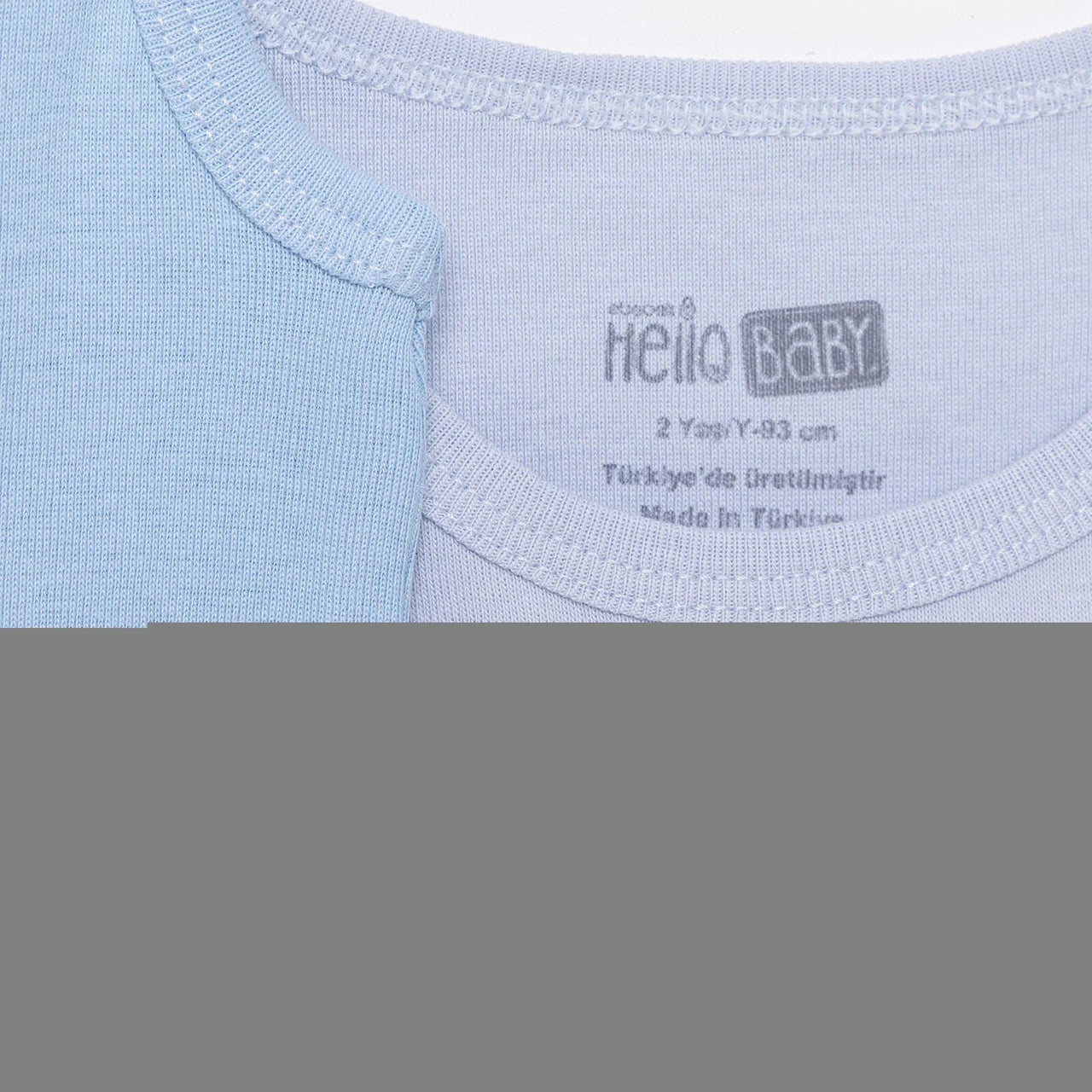HelloBaby 2 Pcs Athlete - Light Blue - Miu Mau Collectibles