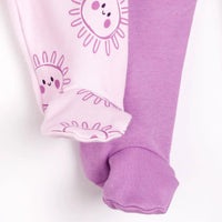 HelloBaby 2 Piece Footed Bottom - Purple - Miu Mau Baby & Kids Store