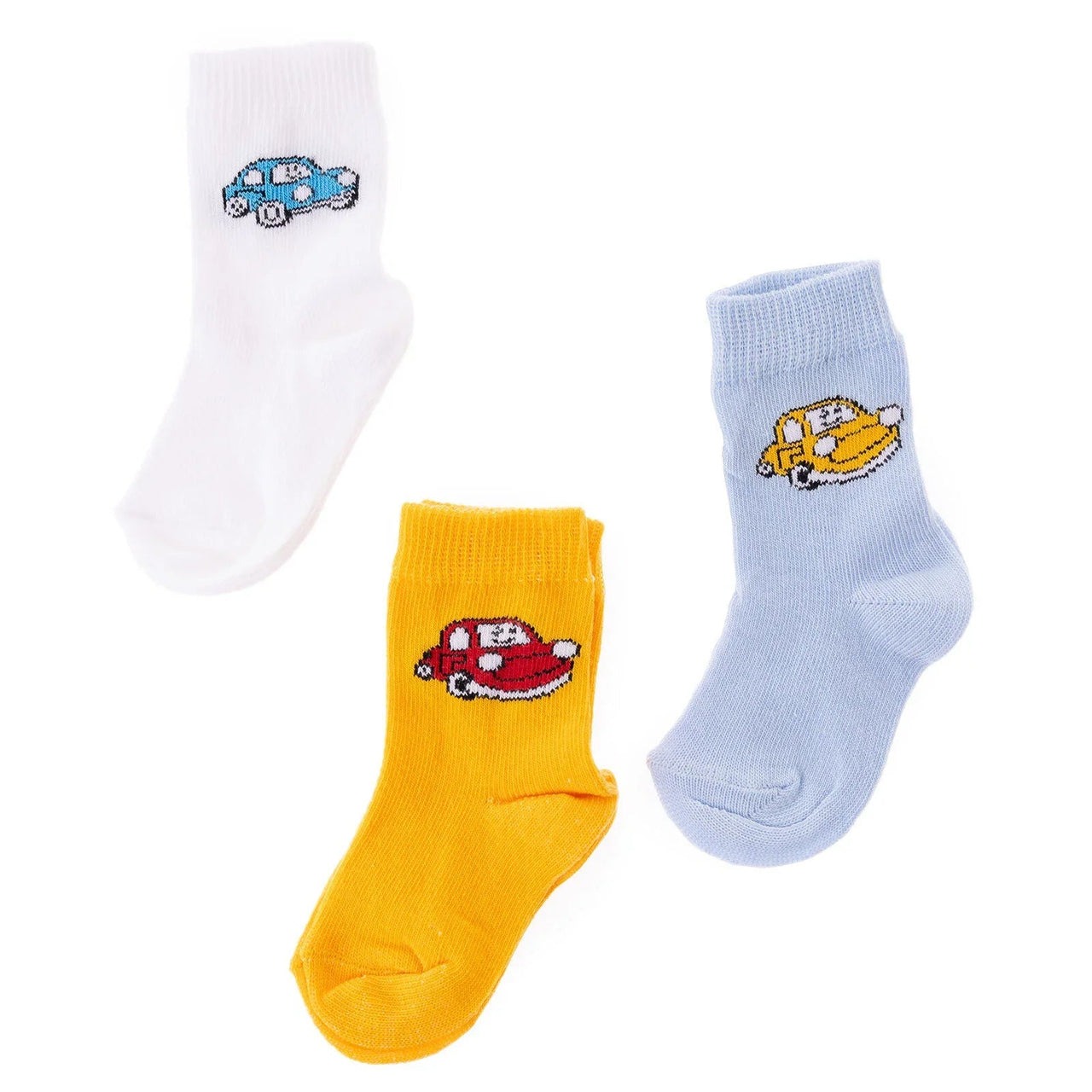 HelloBaby Ankle Socks 3 pcs - Ecru - Miu Mau Baby & Kids Store