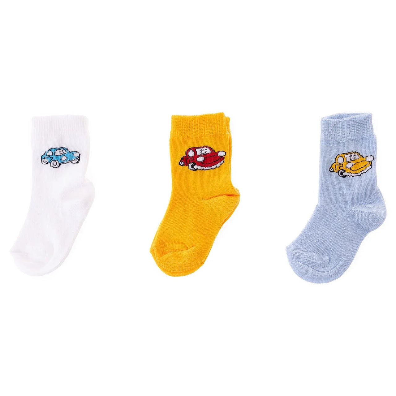 HelloBaby Ankle Socks 3 pcs - Ecru - Miu Mau Baby & Kids Store
