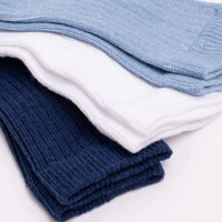 HelloBaby Ankle Socks 3 pcs - Navy Blue - Miu Mau Collectibles