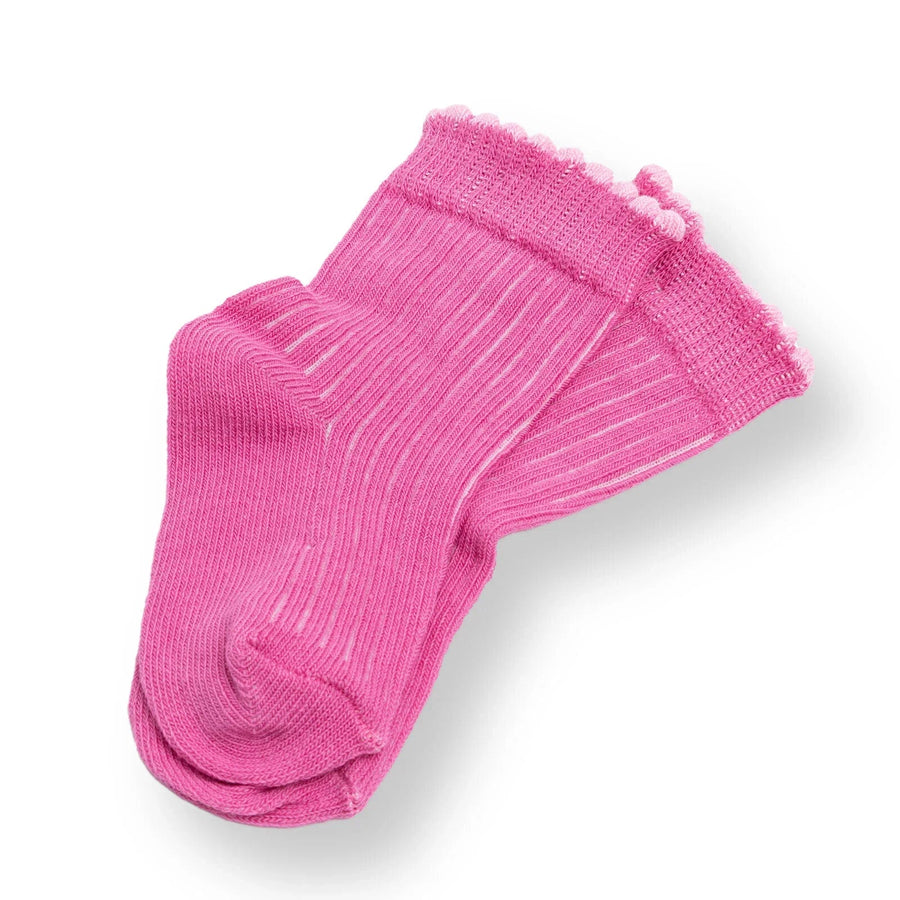 HelloBaby Ankle Socks 3 pcs - Pink - Miu Mau Collectibles