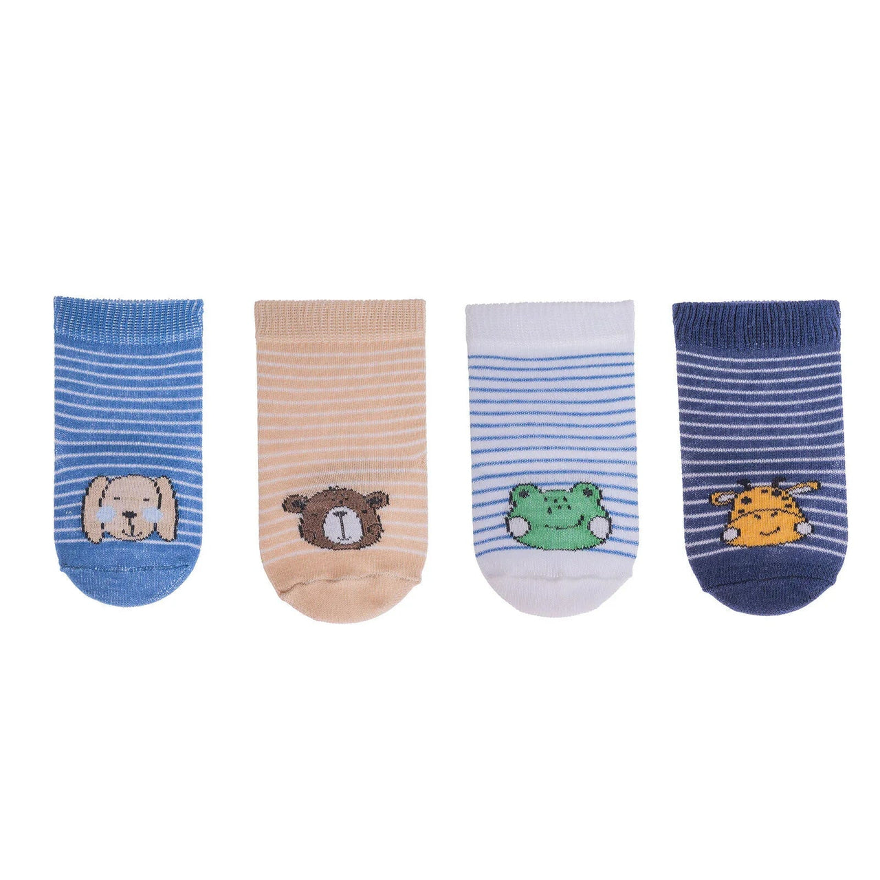 HelloBaby Ankle Socks 5 pcs - Blue Printed - Miu Mau Collectibles