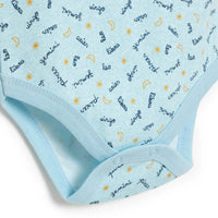 HelloBaby Baby Boy Short Sleeve Body - Blue - Miu Mau Baby & Kids Store