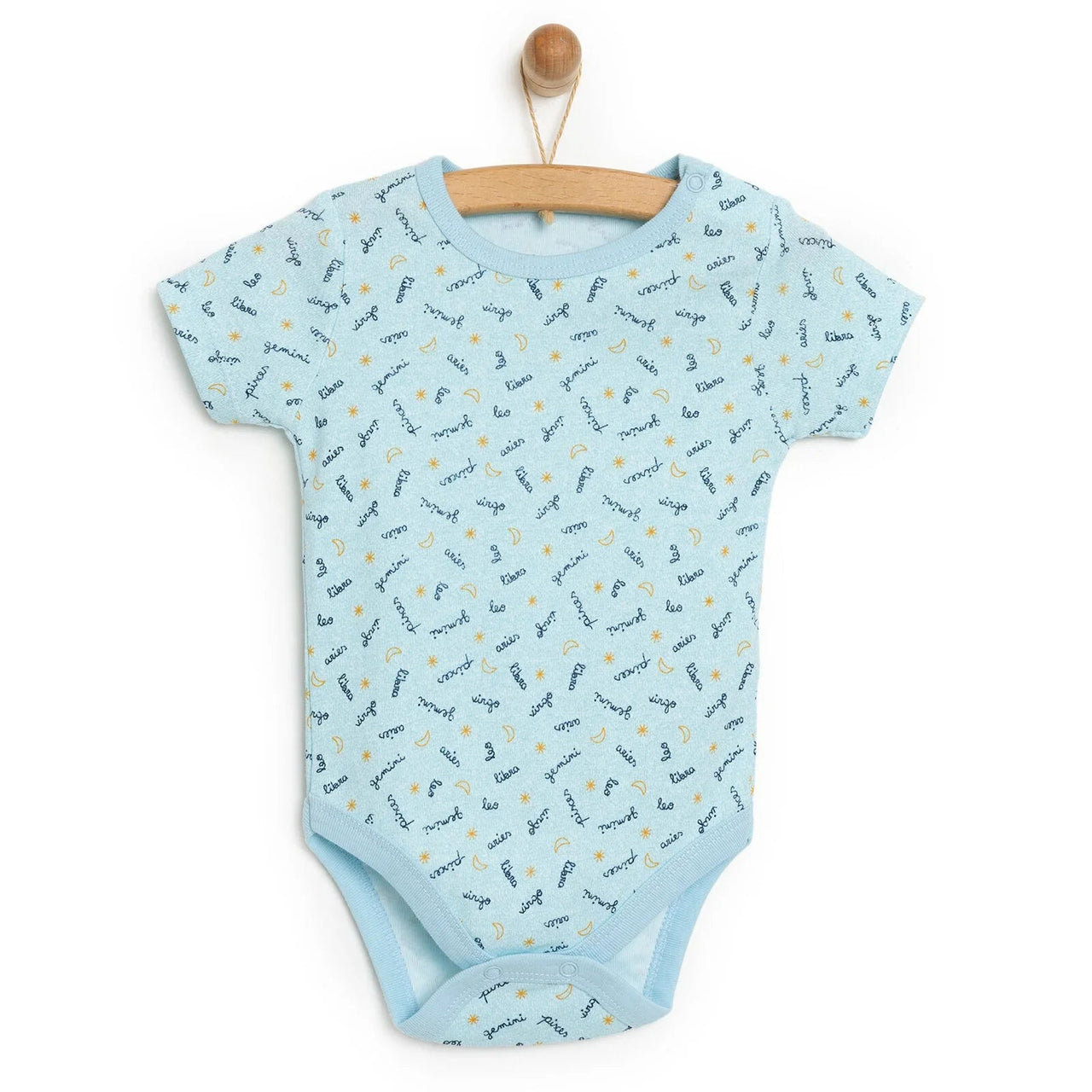 HelloBaby Baby Boy Short Sleeve Body - Blue - Miu Mau Baby & Kids Store
