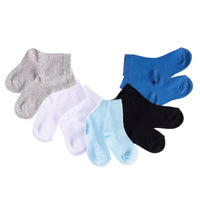 HelloBaby Baby Boy Socks 5 pcs - Blue - Miu Mau Collectibles