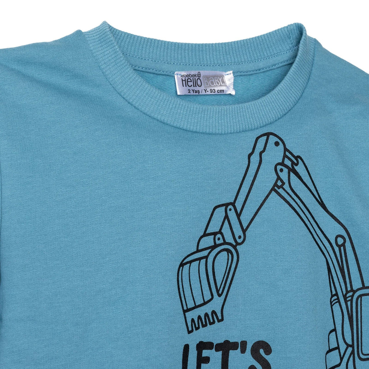 HelloBaby Baby Boy Sweatshirt - Dark Blue - Miu Mau Collectibles