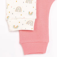HelloBaby Baby Girl 2pcs Leggings - Light Pink - Miu Mau Collectibles