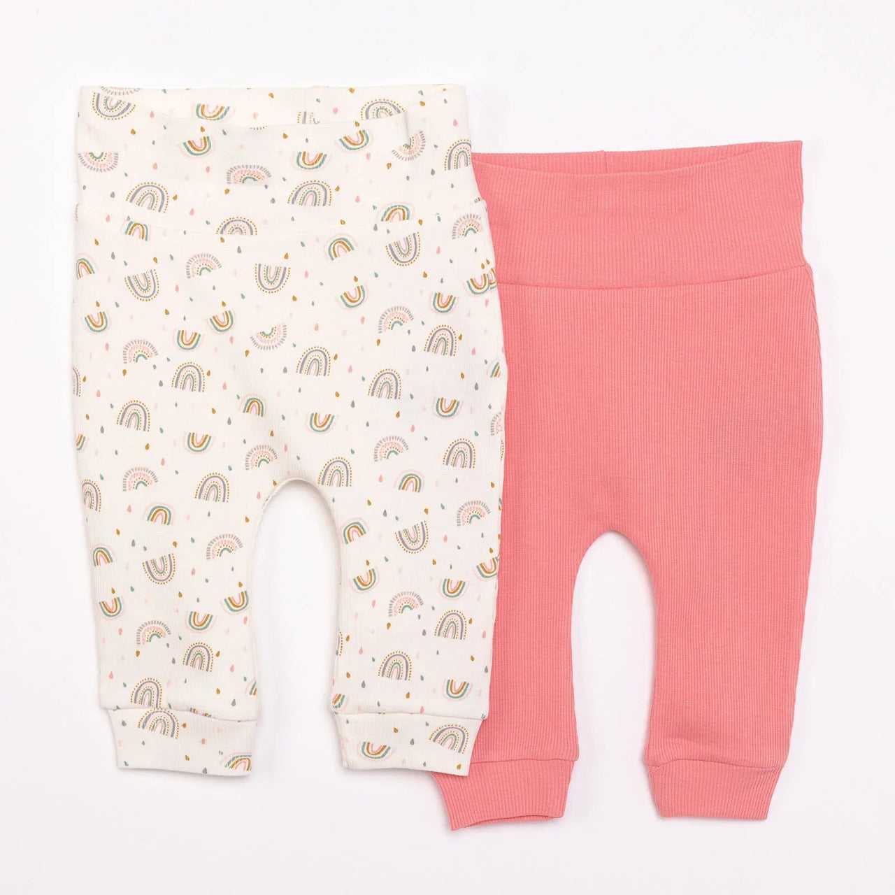 HelloBaby Baby Girl 2pcs Leggings - Light Pink - Miu Mau Collectibles