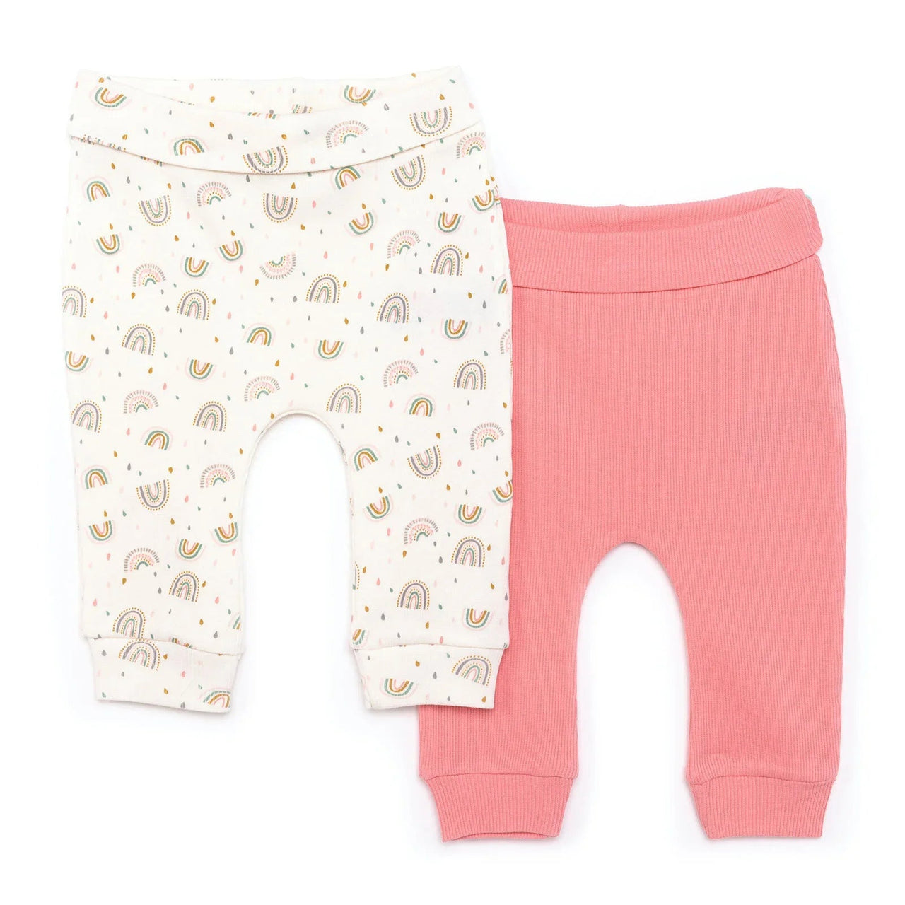 HelloBaby Baby Girl 2pcs Leggings - Light Pink - Miu Mau Collectibles