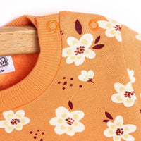 HelloBaby Baby Girl Basic Flower Printed Sweatshirt - Printed - Miu Mau Collectibles