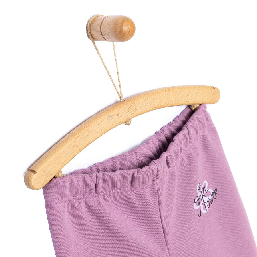 HelloBaby Baby Girl Basic Joggers - Purple - Miu Mau Collectibles